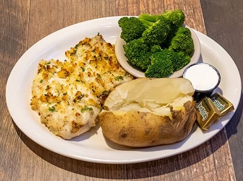 PARMESAN CRUSTED CHICKEN